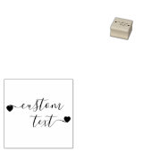 Tekst voor handtekening rubberstempel (Gestempeld)