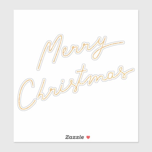 Tekst voor kerstscript samenvoegen sticker (Vel)