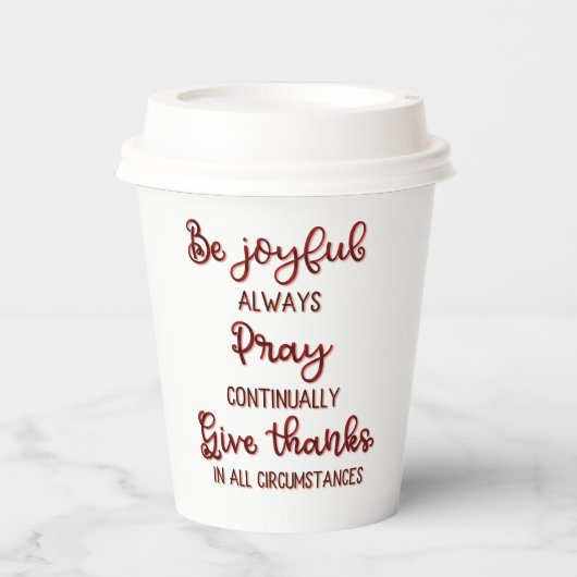 Tekst voor positieve bevestiging papieren bekers (Voorkant)