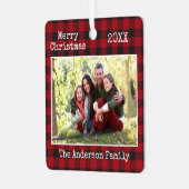 Tekst voor schrijfmachine — kerstfeestserie — foto metalen ornament (Voorkant links)