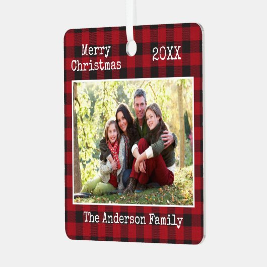 Tekst voor schrijfmachine — kerstfeestserie — foto metalen ornament (Voorkant links)