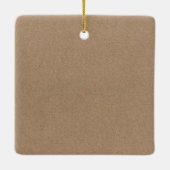 Tekst voor schrijfmachine - Merry kerstkraft serie Keramisch Ornament (Achterkant)