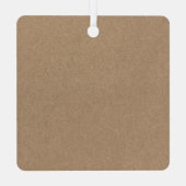 Tekst voor schrijfmachine - Merry kerstkraft serie Metalen Ornament (Achterkant)