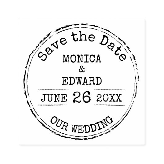  tekst voor schrijfmachines Sla de datum op Rubberstempel (Afrduk)