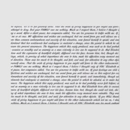 Tekst voor voorrang en vooroordeel tissuepapier