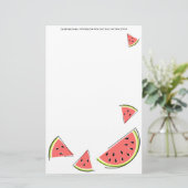 Tekst voor watermeloenen briefpapier (Staand voorkant)
