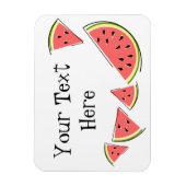 Tekst voor watermeloenen magneet (Verticaal)