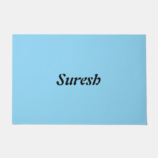 Tekst Welkom Deurmat - Stijlvolle Entryway Rug (Voorkant)