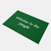 Tekst Welkom Deurmat - Stijlvolle Entryway Rug (Schuin)