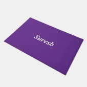 Tekst Welkom Deurmat - Stijlvolle Entryway Rug (Schuin)