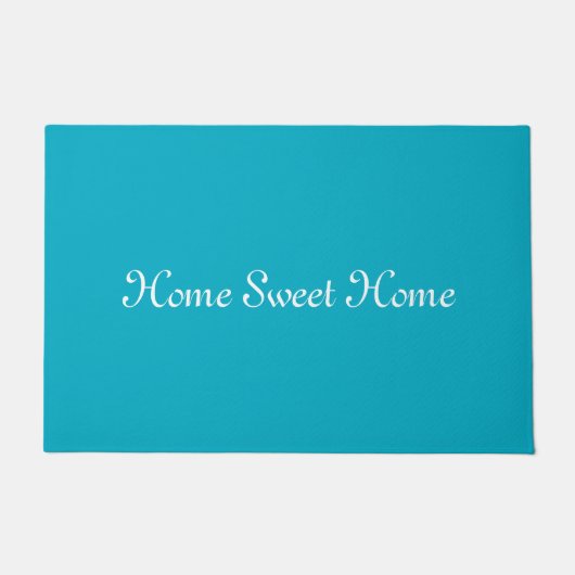 Tekst Welkom Deurmat - Stijlvolle Entryway Rug (Voorkant)