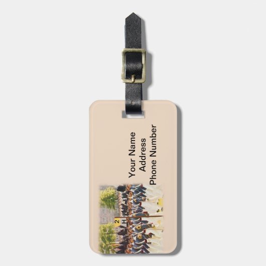 tekst West Point Cadets Bagagelabel (Voorkant verticaal)