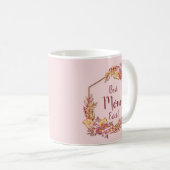 Tekst wijzigen Naam toevoegen Boho Flower Lijst Be Koffiemok (Voorkant rechts)