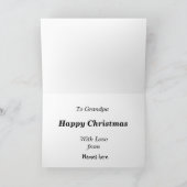 Tekst wijzigen Naam toevoegen Stoomtrein Happy Chr Kaart (Binnen)