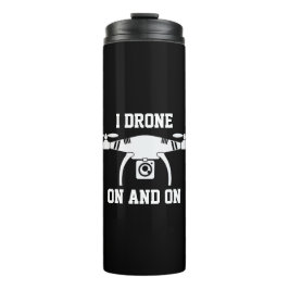 Tekst wijzigen of Naam toevoegen, ik drone aan en  Thermosbeker