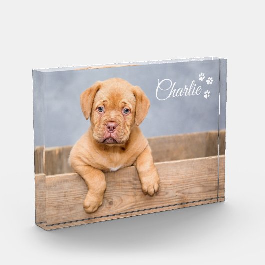 Tekst wordt gepersonaliseerd door aangepaste foto  (Links)