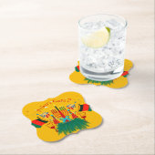 Tekstaanpassing Kwanzaa Partij bewerken Kartonnen Onderzetters (Insitu)