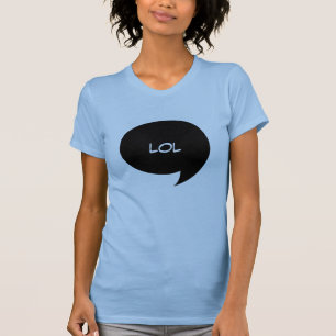 Tekstballon voor strips met eigen tekst t-shirt