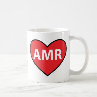 Tekstbericht Spaans Amor AMR hart Koffiemok