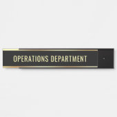 tekstbewerkingsafdeling lang deurbordje (Voorkant)