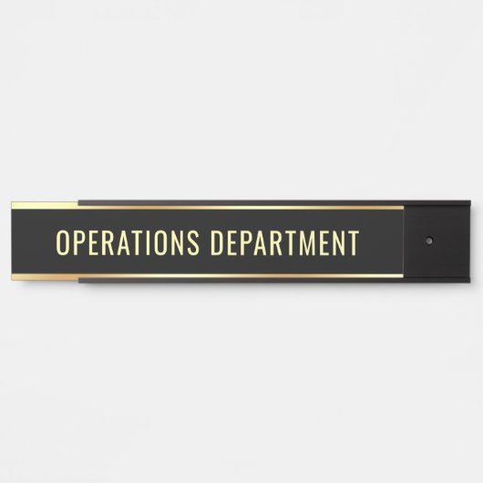 tekstbewerkingsafdeling lang deurbordje (Voorkant)