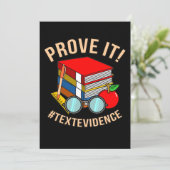 Tekstbewijsmateriaal Engels taaldocent Bedankkaart (Staand voorkant)