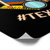 Tekstbewijsmateriaal Engels taaldocent Poster (Hoek)