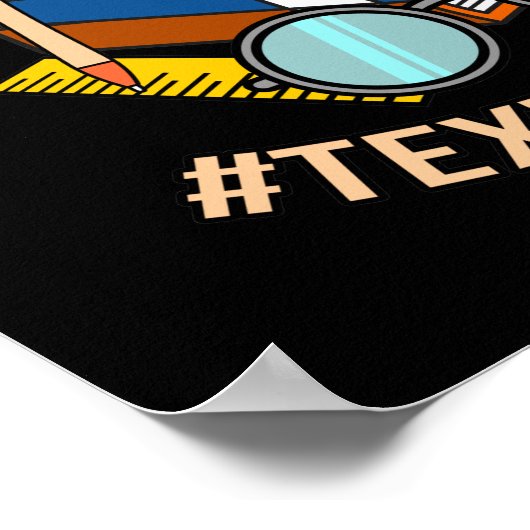 Tekstbewijsmateriaal Engels taaldocent Poster (Hoek)