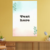 Tekstcanvas Canvas Afdruk (Insitu (Woonkamer))