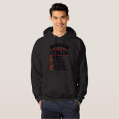 Tekstcode voor senioren voor opa hoodie (Voorkant volledig)