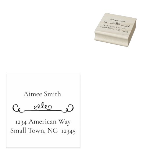 Tekstdivider Zwrillen Rubberstempel (Gestempeld)