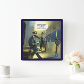 Teksten en theofluike wandklok niet (Huis)