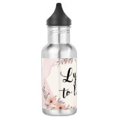 Teksten om naar te leven waterfles  (Links)