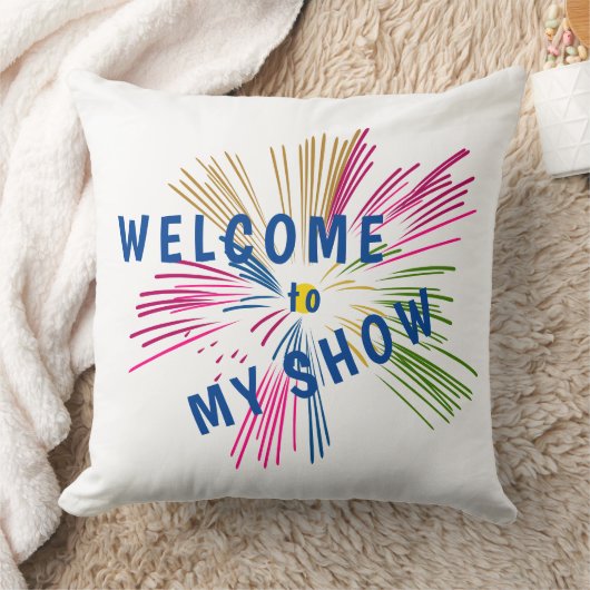 Teksten over Vuurwerk Kussen (Deken)