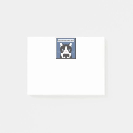 Teksten uit Mittens 4x3 Post-it Notes (Voorkant)