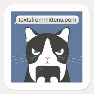 Teksten van Mittens Sticker
