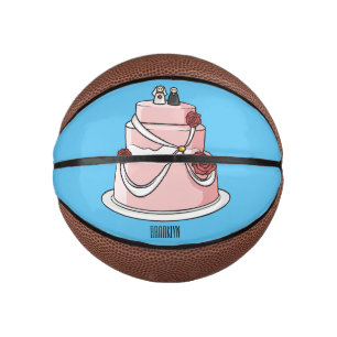 Tekstgebak cartoon basketbal