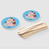 Tekstgebak cartoon handwaaier (Niet-gemonteerd)