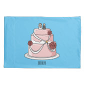 Tekstgebak cartoon kussensloop (Achterkant)