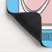 Tekstgebak cartoon muismat (Hoek)