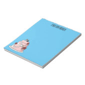 Tekstgebak cartoon notitieblok (Linkerzijde)