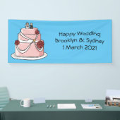 Tekstgebak cartoon spandoek (Beurs)