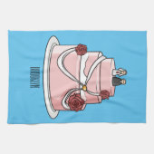 Tekstgebak cartoon theedoek (Horizontaal)