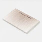 Teksthout in nood Vernieuwde Sjabloon Moderne Post-it® Notes (Schuin)