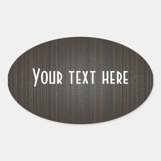 teksthoutbg toevoegen ovale sticker (Voorkant)