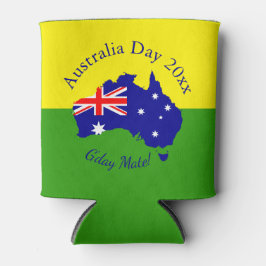 Tekstjaar bewerken Overeenkomend met Australië Dag Blikjeskoeler