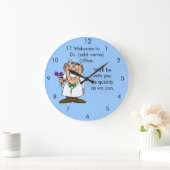 Tekstklok van Dr. aanpassen Grote Klok (Huis)