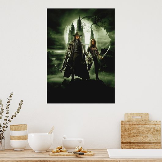 TEKSTLOZE VAN HELSING FILM POSTER (Keuken)