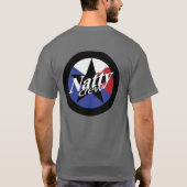 tekstmarkering natty Crew Circle T-shirt (Achterkant)