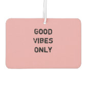 Tekstontwerp "Alleen goede steekproeven" Luchtverfrisser (Achterkant)